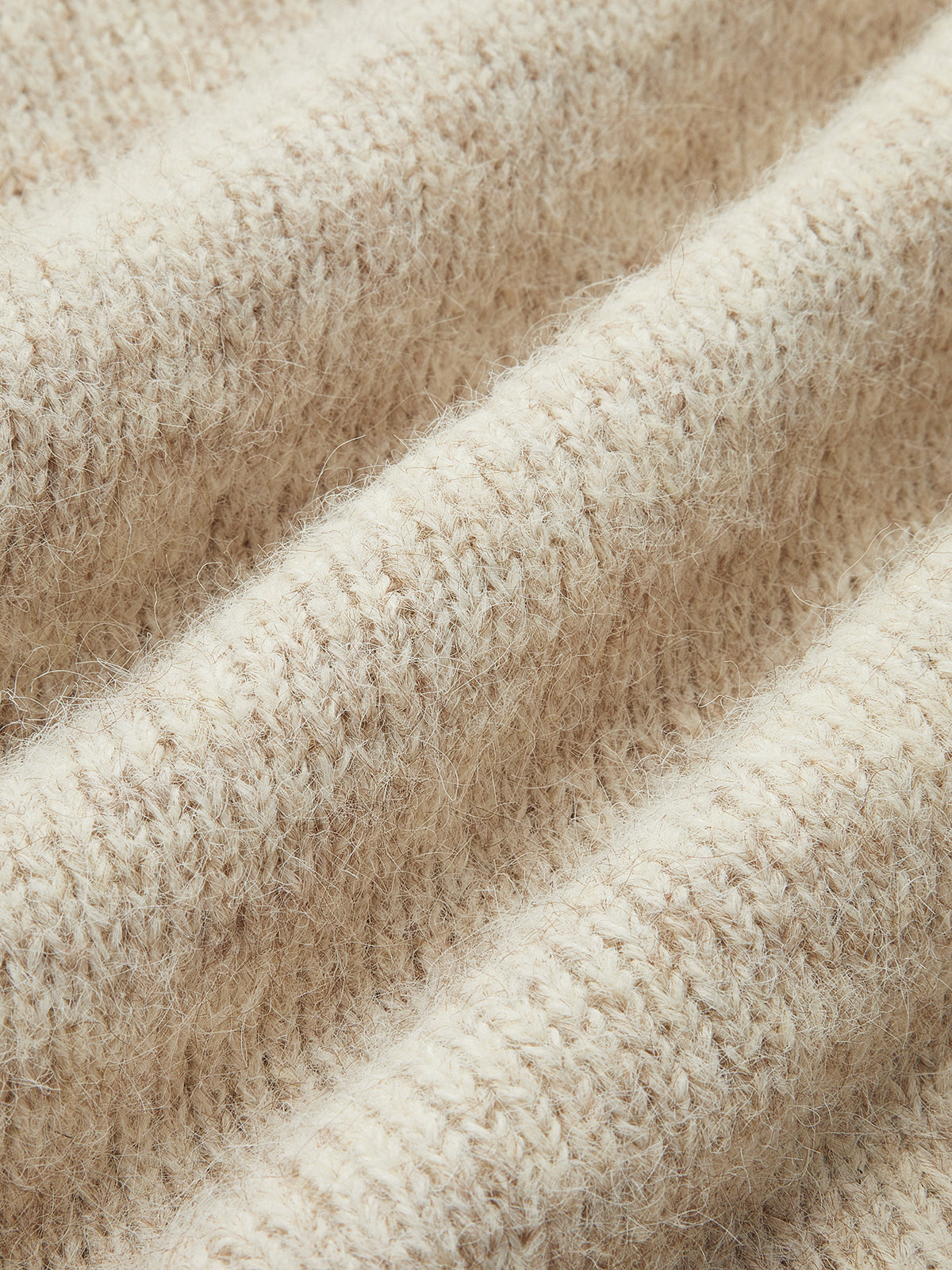 Kalp Düğmeli Triko Hırka Kayısı Rengi Uzun Kollu