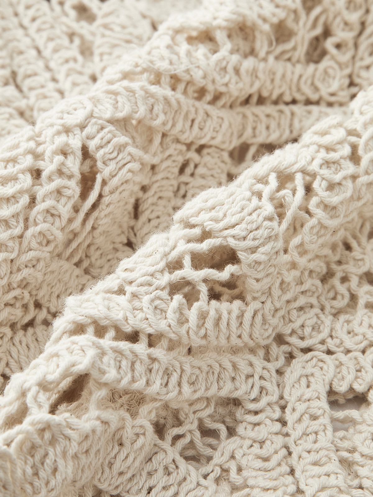 Yarı Şeffaf Orta Bel Pantolon Bej Esnek Bel