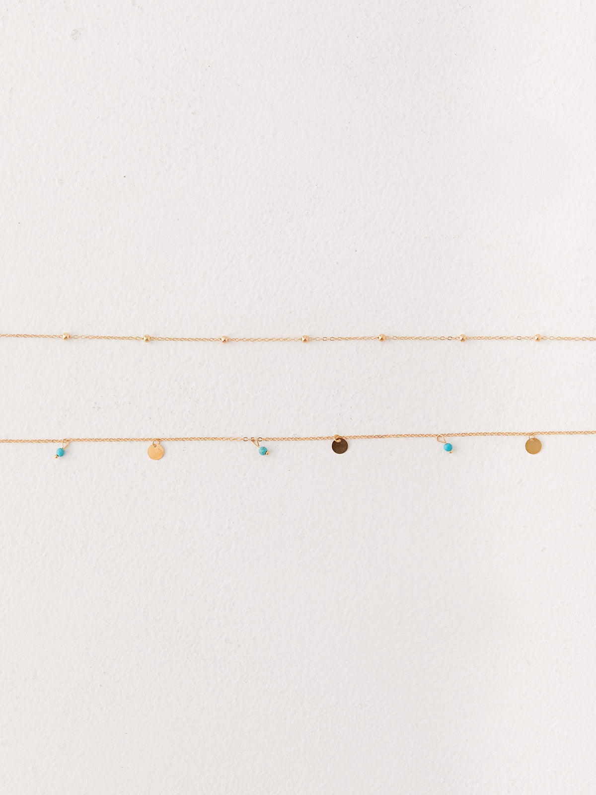 İki Katmanlı Boncuklu Kemer Altın Alaşım Aksesuar