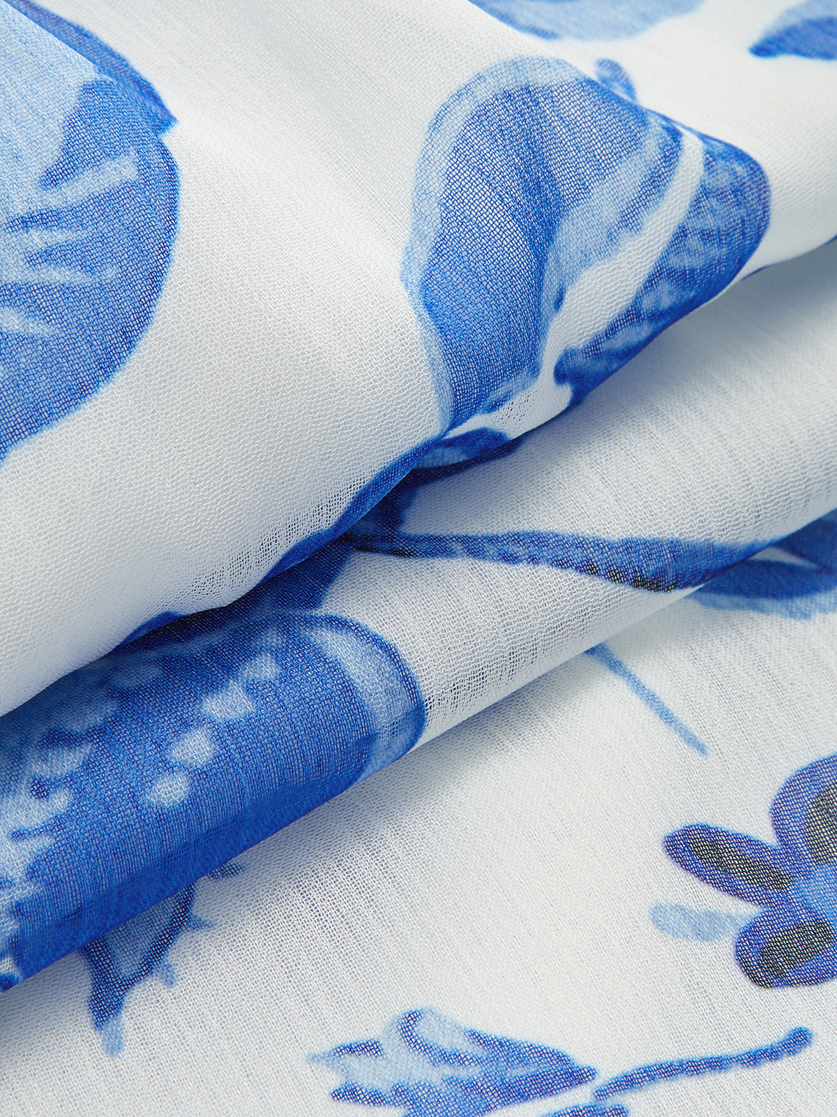 Kuaförlü Bel detaylı ve Zarif Katlanmış Çiçek Desenli Abiye Maxi Elbise