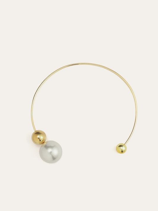 Moda Görünüm İçin Asimetrik İpeksi Kolye