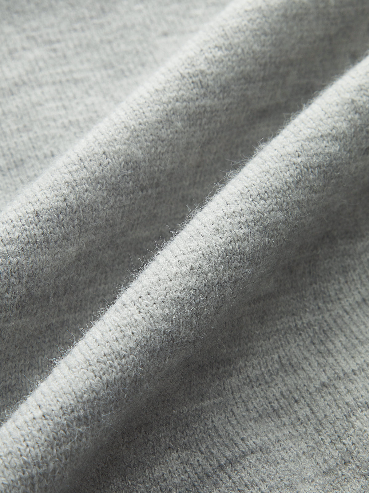 Çiçek Appliğe Kolsuz Triko Üst Gri Regular Fit