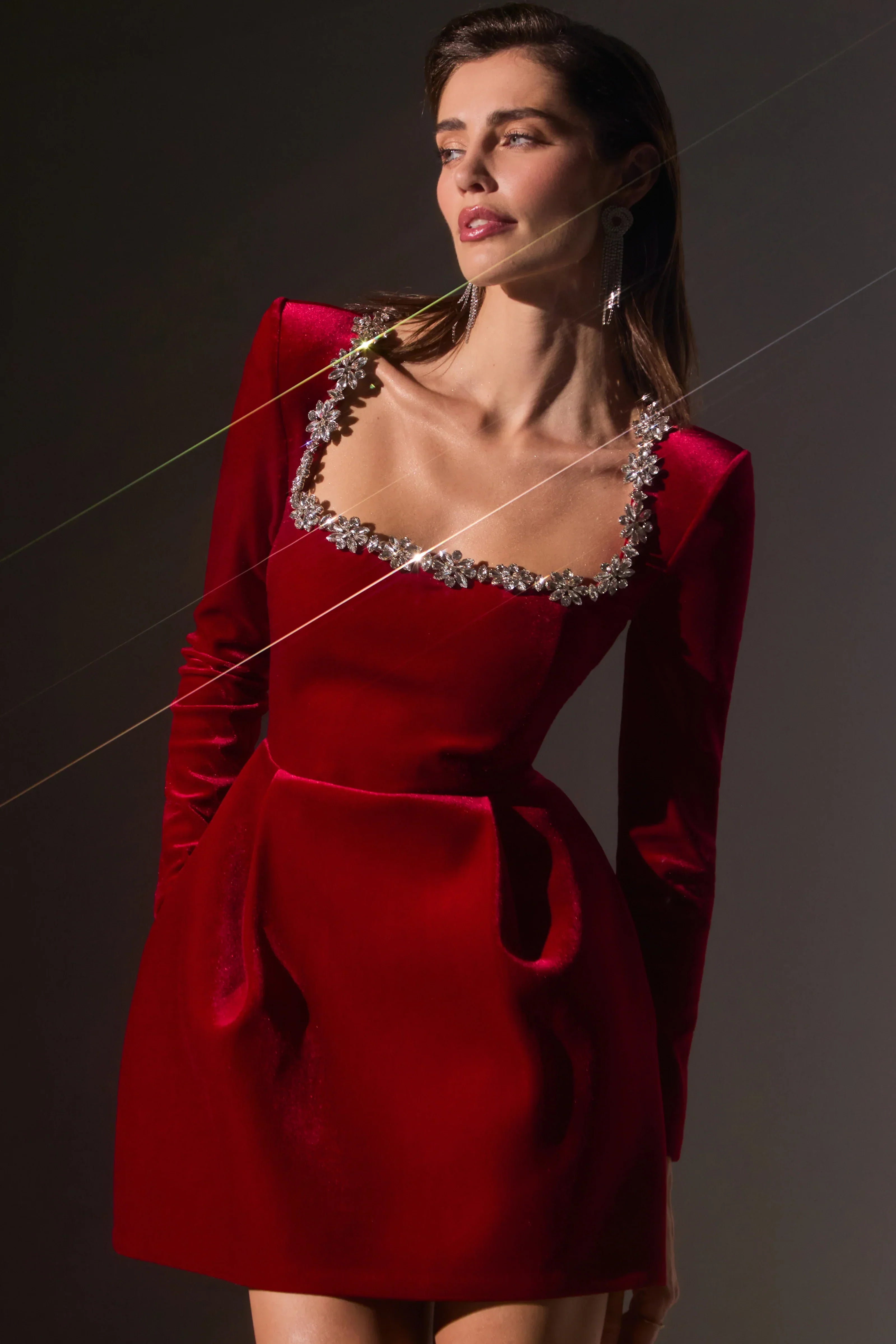 Kimberly Kırmızı Elbise