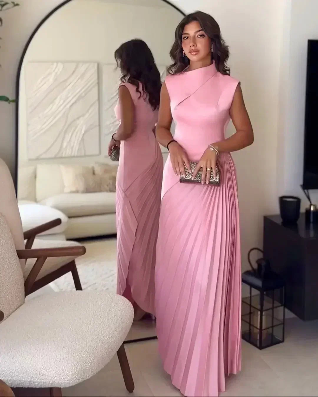 Persephone | Şık Drapeli Elbise