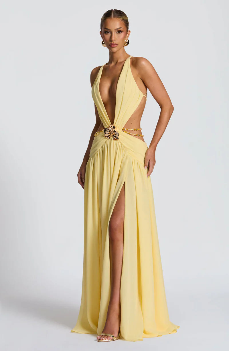 Zolana Yellow Dress