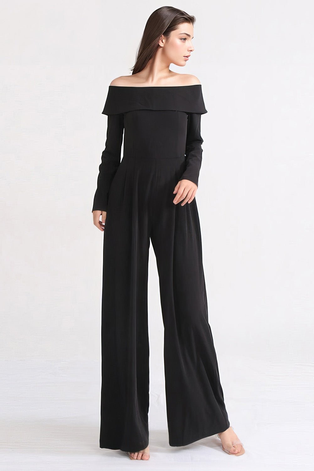 Modesty Düğümlü Düşük Omuz Tulum