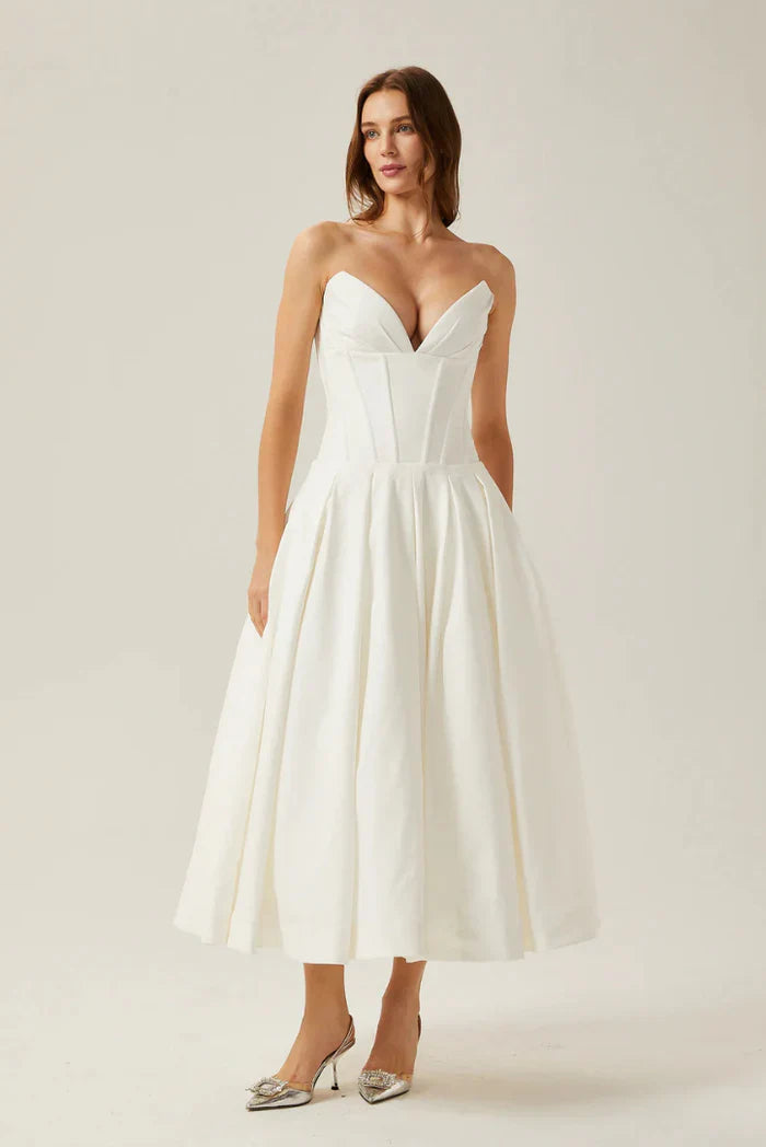 Lorelei | Korsaj Midi Abiye Elbise