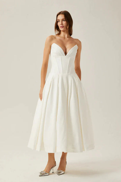 Lorelei | Korsaj Midi Abiye Elbise