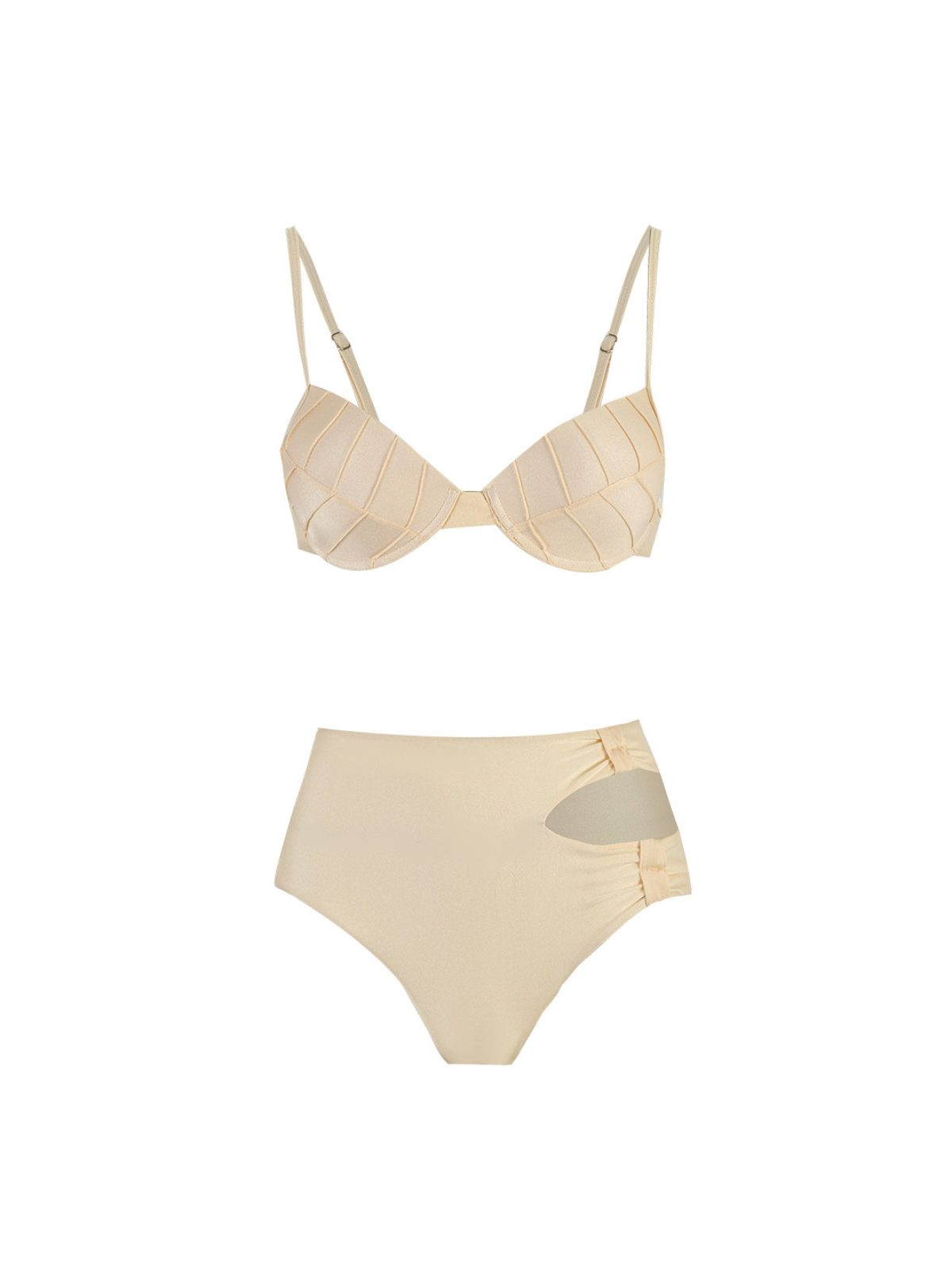 Aglaia Püsküllü Bikini Üç Parça Takım