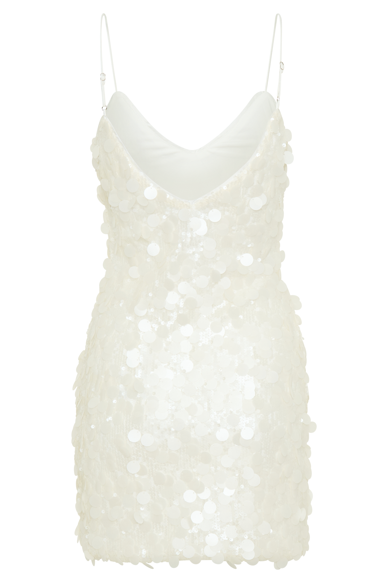 Romilly Payet Mini Elbise - Fildişi