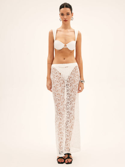 Parlayan İnci Deniz Kabuğu Bikini Takımı