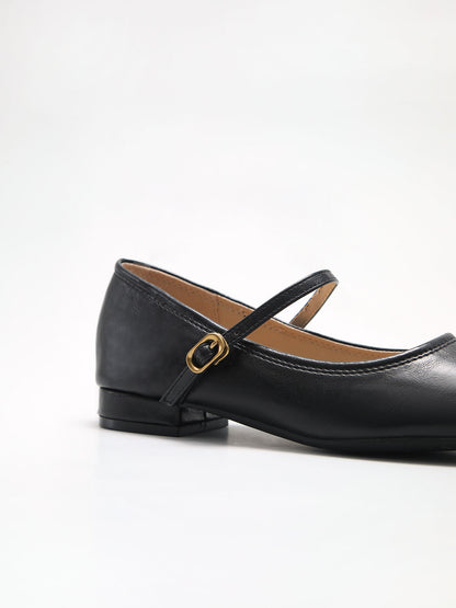 Fransız Mary Jane Ayakkabıları