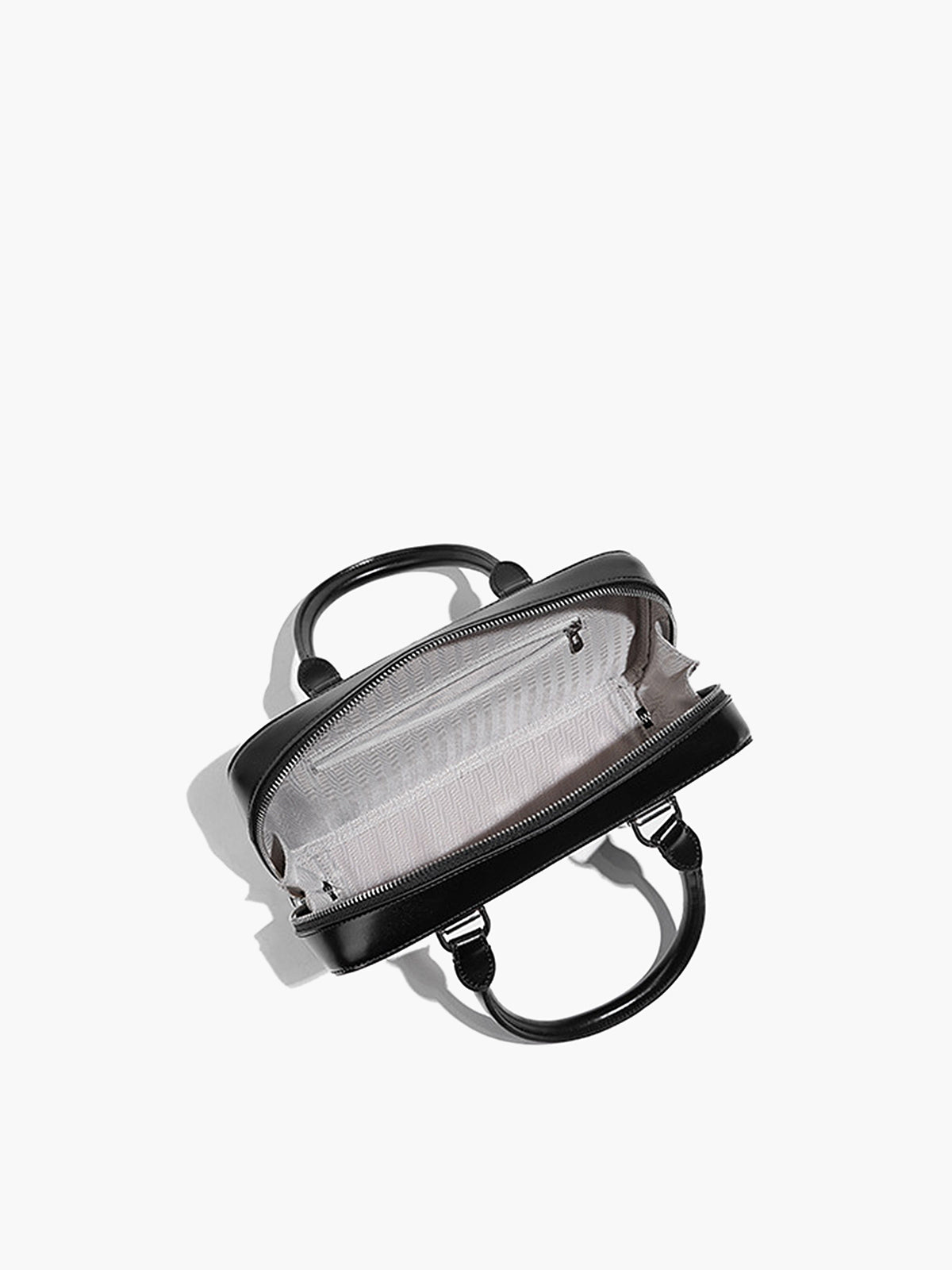 Vintage Yastık Görünümlü Tote Çanta Siyah