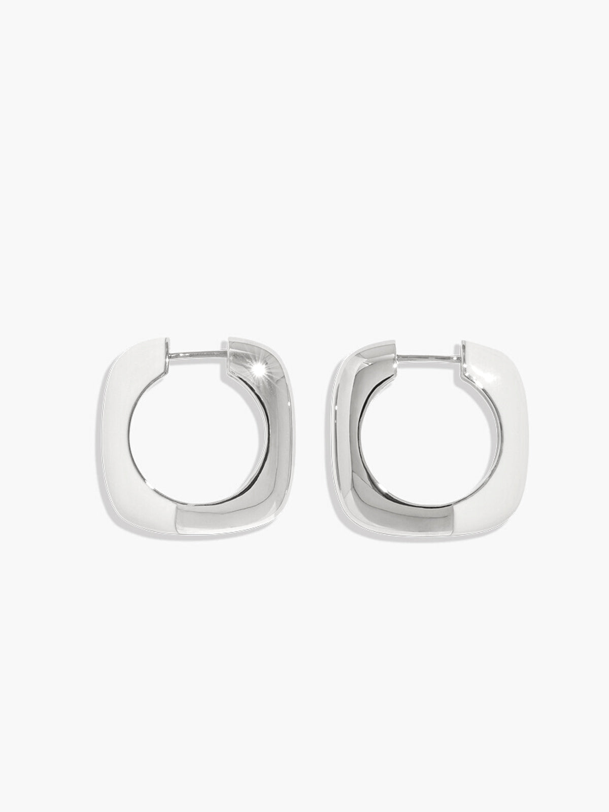 Vintage Mineli Damla Küpe Gümüş Bakır