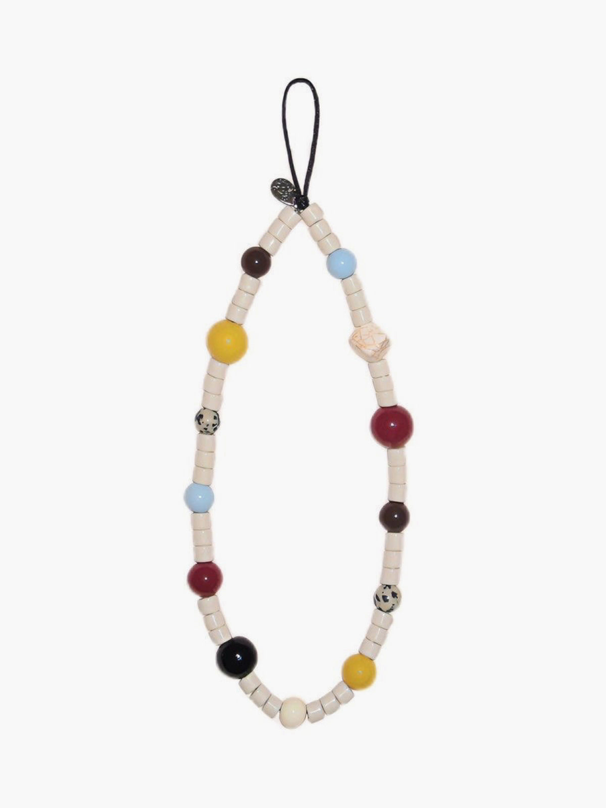 Renkli Boncuklu Telefon İpi