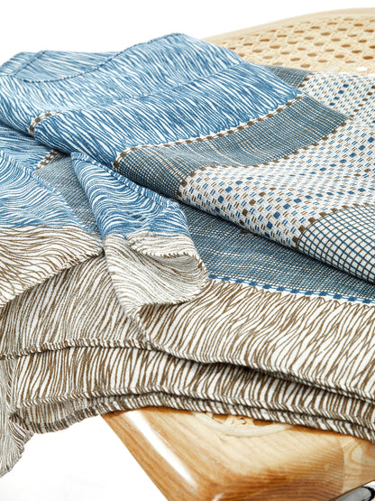 Renk Bloku Çok Amaçlı Şal