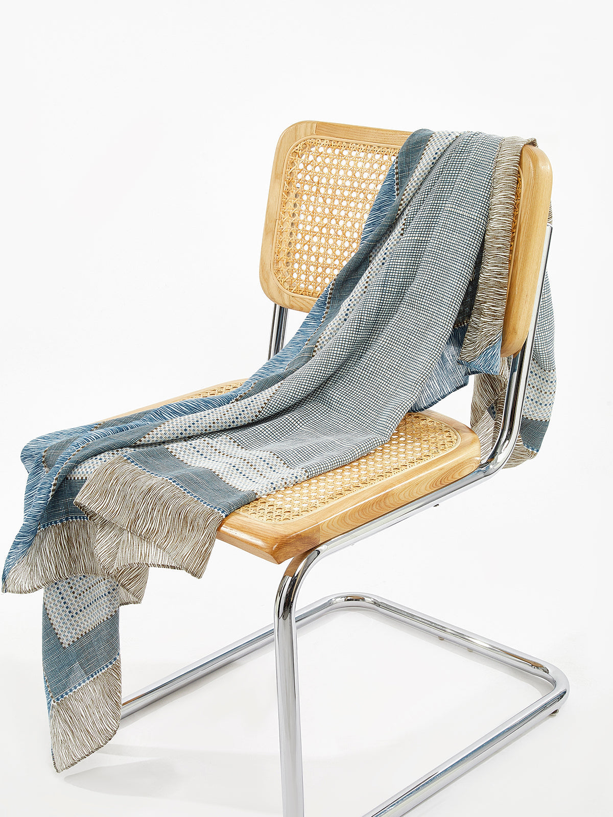 Renk Bloku Çok Amaçlı Şal