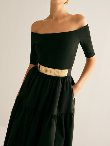 Esnek Balık Pulu Kemer