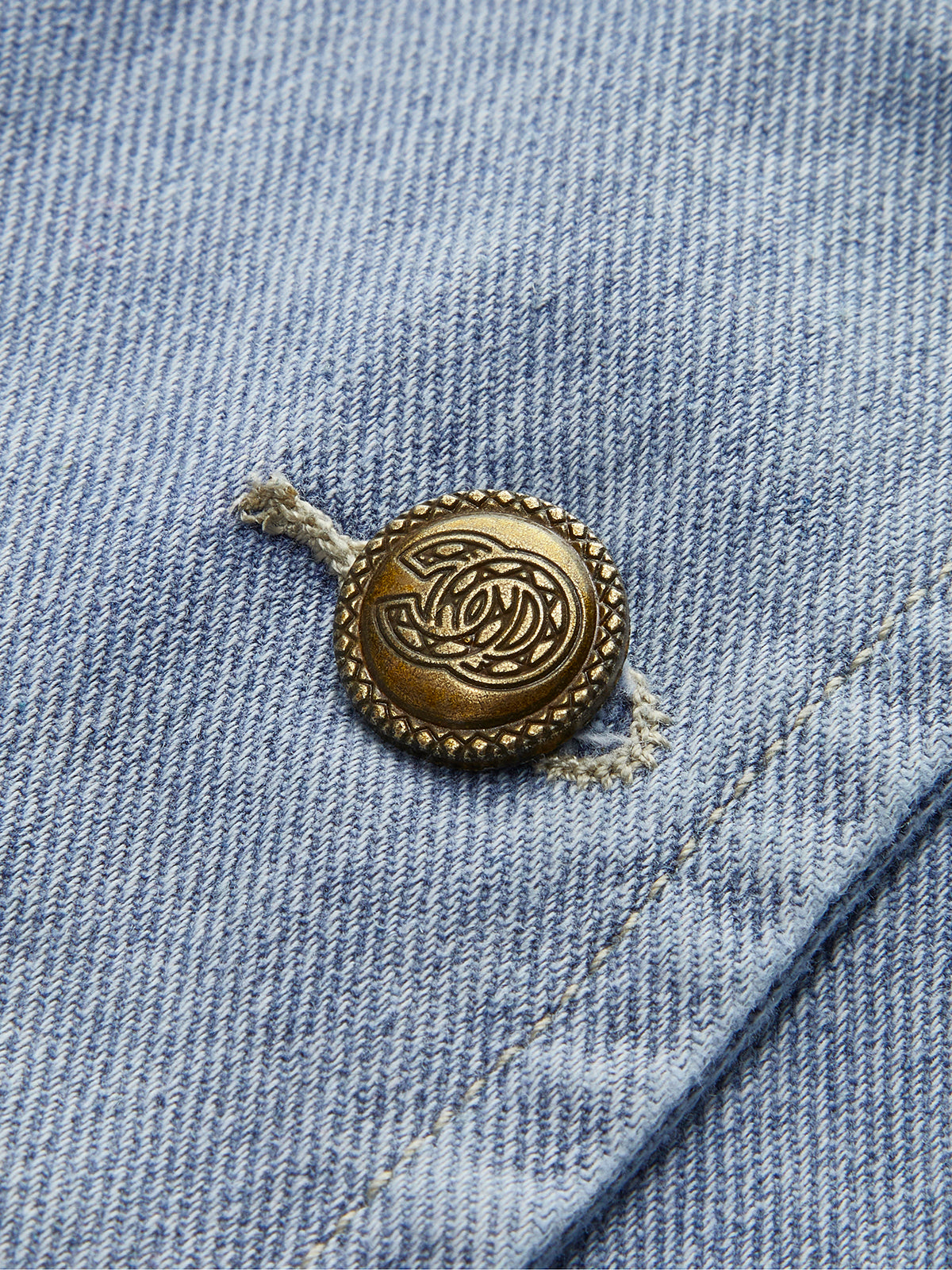 Şık Kolsuz Kot Yelek Şık Düğme Detayları ile