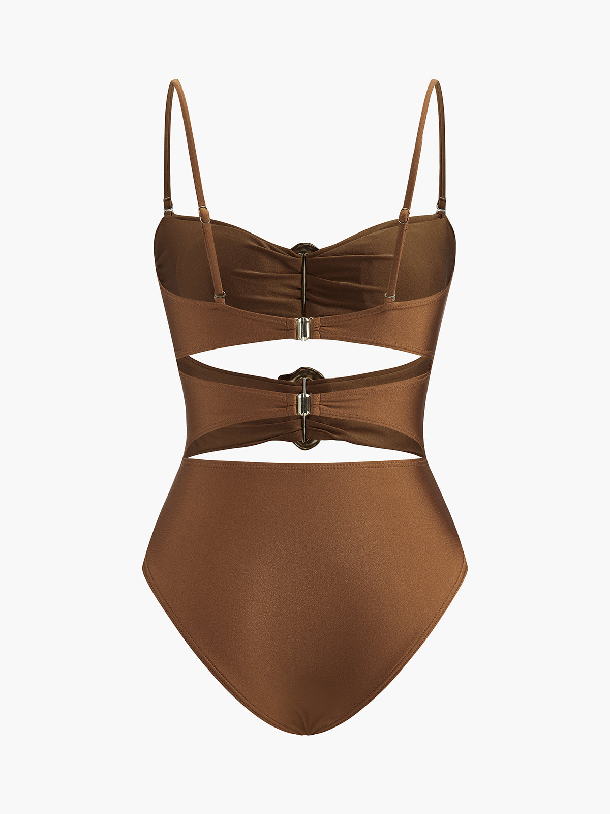 Şık Metal Kesim Tasarımlı Tek Parça