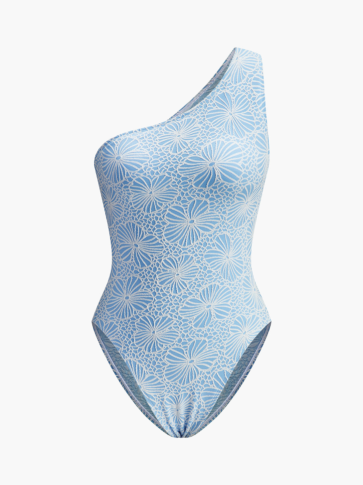 Şık Asimetrik Dantel Kesim Sırt Monokini