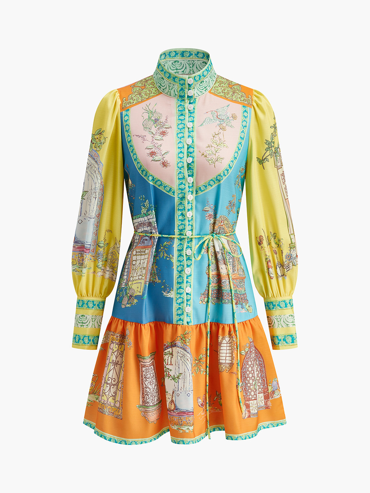 Şık Fiyonklu Elbise ile Modaya Uygun Kemer