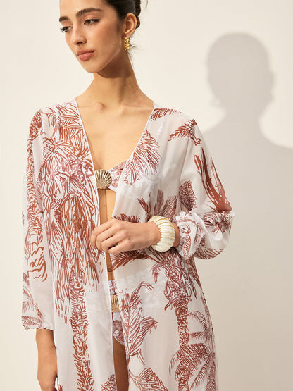 Şık Çiçek Desenli Maxi Etek ile Rahat Tarz