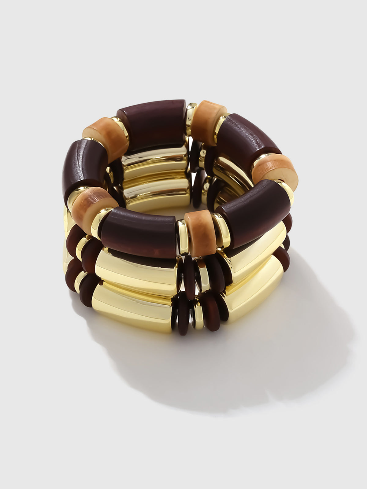 Hacimli Ahşap ve Reçine Bilezikler