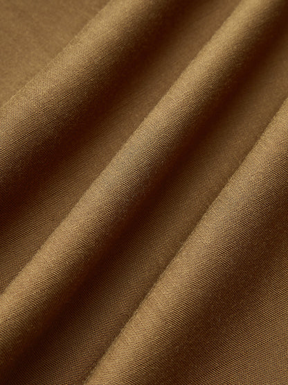 Kemerli Düğmesiz Askısız Maksı Elbise