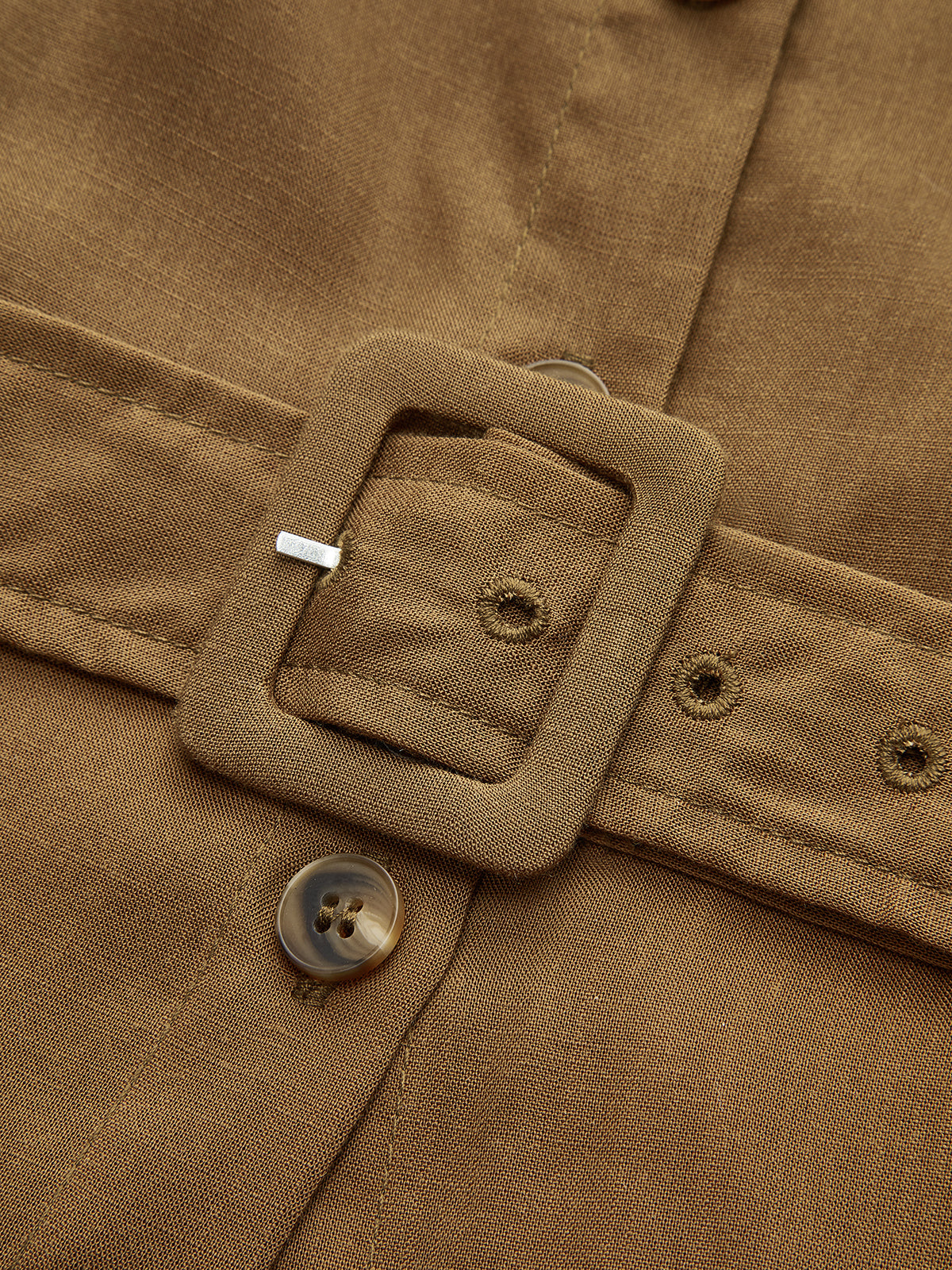 Kemerli Düğmesiz Askısız Maksı Elbise