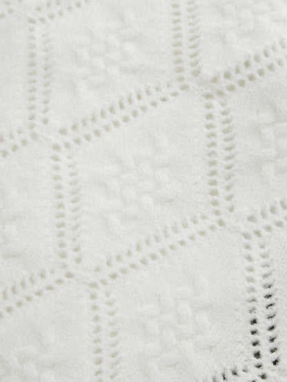 Şık Görünüm İçin Trend Renkli Kenar Detaylı Bağcıklı Örme Hırka