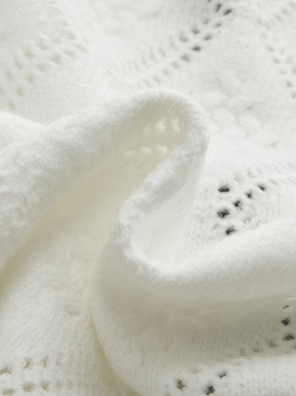 Şık Görünüm İçin Trend Renkli Kenar Detaylı Bağcıklı Örme Hırka