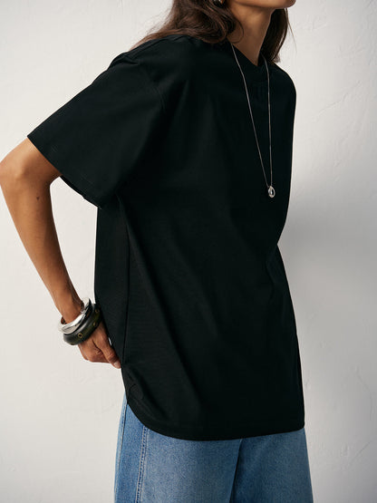 Basic Pamuk Oversize Tişört