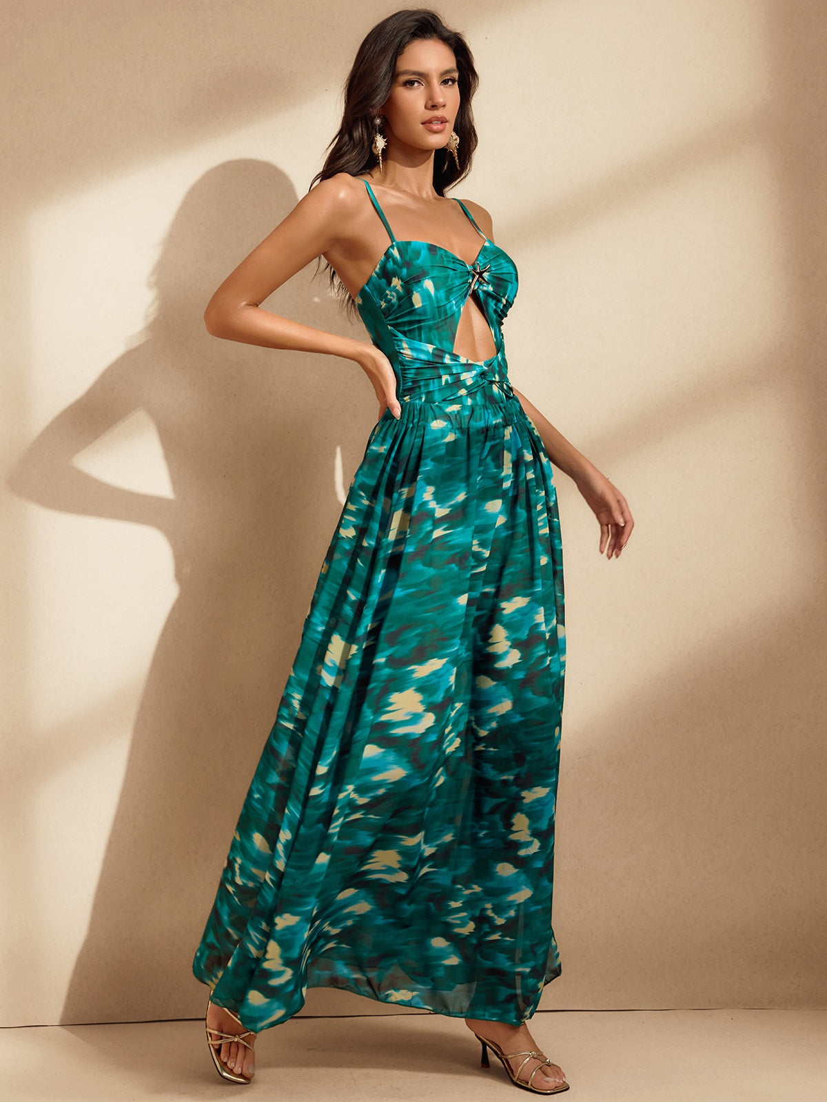 Niccele Baskılı Mayo İki Parça Takım