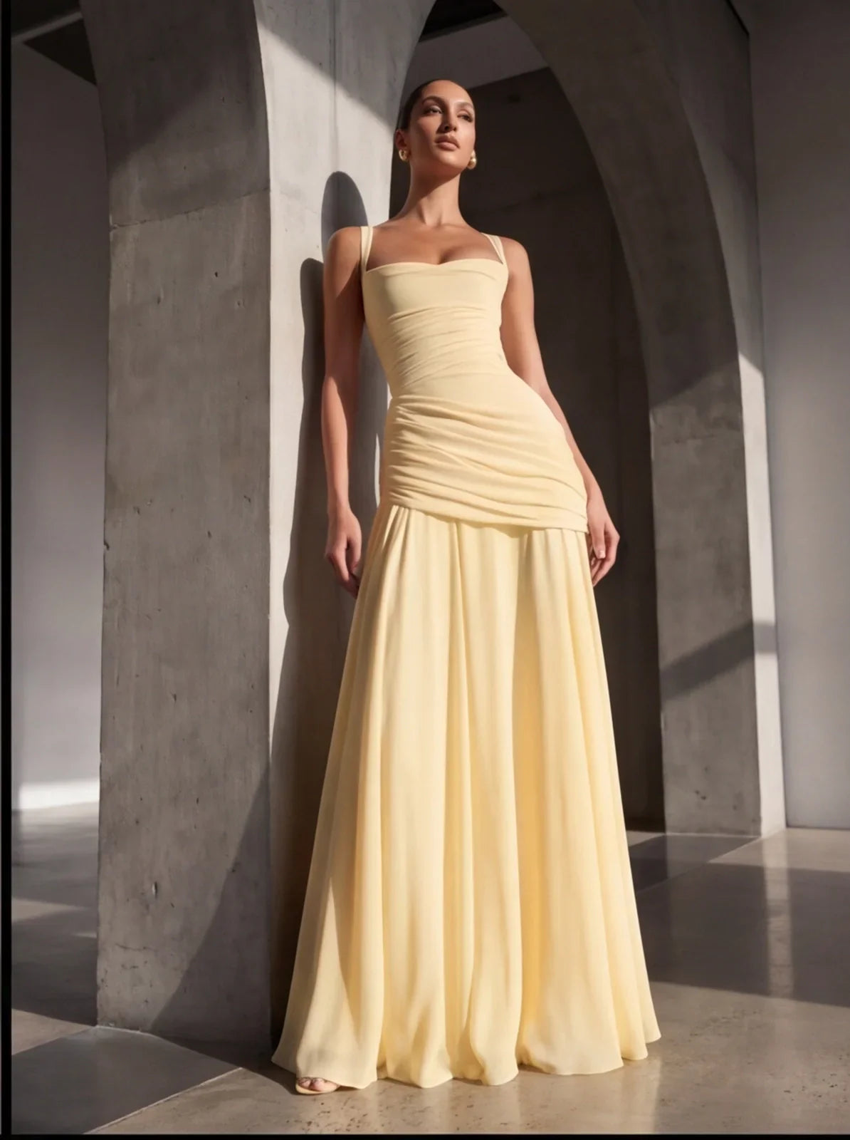 Maxi Yellow Dress